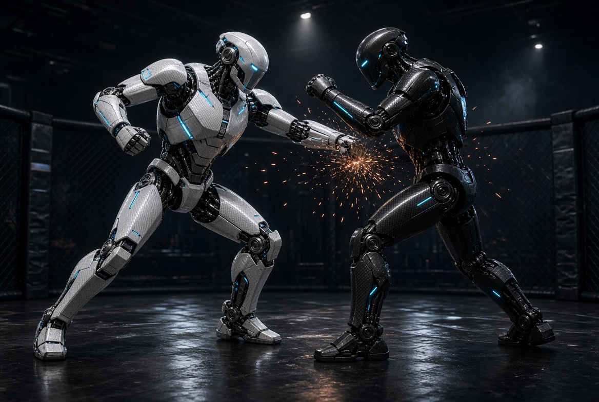 Mech battle highlights